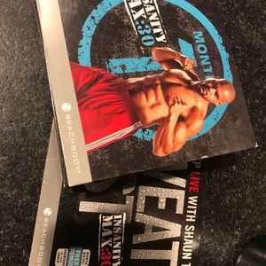 Insanity Max 30 workout DVD. Shaun T.